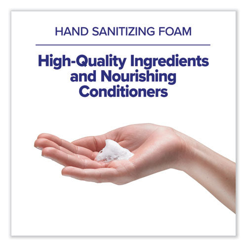 Image of PURELL® 6453-02 Advanced Hand Sanitizer Foam, For ES6 Dispensers, 1,200 mL Refill, Clean Scent, 2/Carton