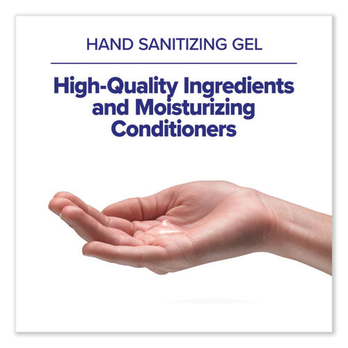Image of PURELL® 6463-02 Advanced Hand Sanitizer Gel Refill, 1,200 mL, Clean Scent, For ES6 Dispensers, 2/Carton
