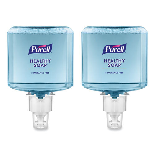 Image of PURELL® 6472-02 HEALTHY SOAP Gentle and Free Foam Refill, For ES6 Dispensers, Fragrance-Free, 1,200 mL, 2/Carton