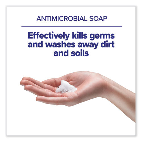 Image of PURELL® 6480-02 HEALTHY SOAP 0.5% BAK Antimicrobial Foam Refill, For ES6 Dispensers, Light Citrus Floral Scent, 1,200 mL, 2/Carton