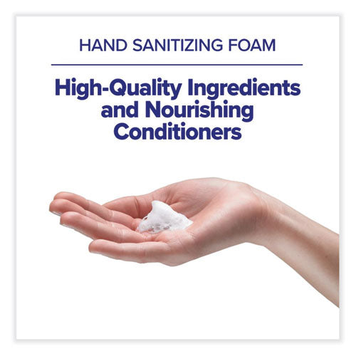Image of PURELL® 6551-02 Advanced Hand Sanitizer Green Certified Foam Refill, For CS6 Dispensers, 1,200 mL, Fragrance-Free, 2/Carton