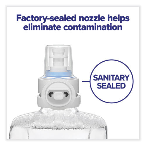 Image of PURELL® 6551-02 Advanced Hand Sanitizer Green Certified Foam Refill, For CS6 Dispensers, 1,200 mL, Fragrance-Free, 2/Carton