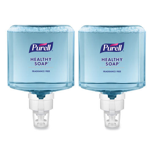 Image of PURELL® 7772-02 HEALTHY SOAP Gentle and Free Foam Refill, For ES8 Dispensers, Fragrance-Free, 1,200 mL, 2/Carton