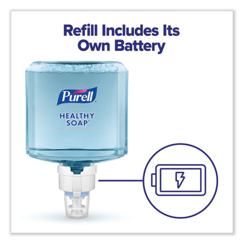 Image of PURELL® 7772-02 HEALTHY SOAP Gentle and Free Foam Refill, For ES8 Dispensers, Fragrance-Free, 1,200 mL, 2/Carton