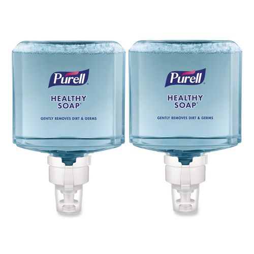 Image of PURELL® 7777-02 HEALTHY SOAP Foam Refill, For ES8 Dispensers, Fresh Scent, 1,200 mL, 2/Carton