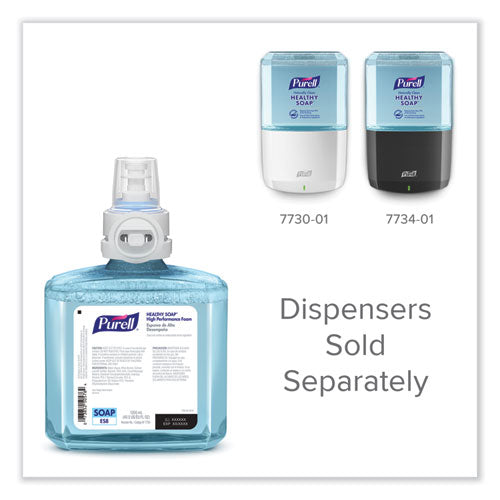 Image of PURELL® 7785-02 CLEAN RELEASE Technology (CRT) HEALTHY SOAP High Performance Foam Refill, For ES8 Dispensers, Fragrance-Free, 1,200 mL, 2/CT
