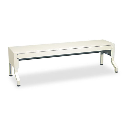 Image of Safco® 7756GR E-Z Sort Satellite Mail Station Base, 57.5 x 18.25 x 14 to 19, Gray