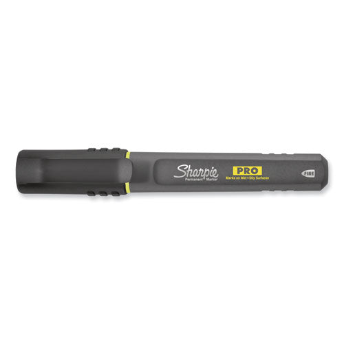 Image of SharpieÂ® Pro Permanent Marker, Fine Bullet Tip, Black, Dozen