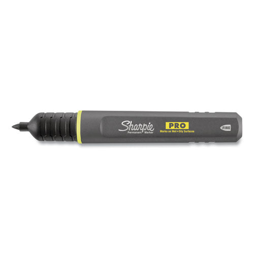 Image of SharpieÂ® Pro Permanent Marker, Fine Bullet Tip, Black, Dozen