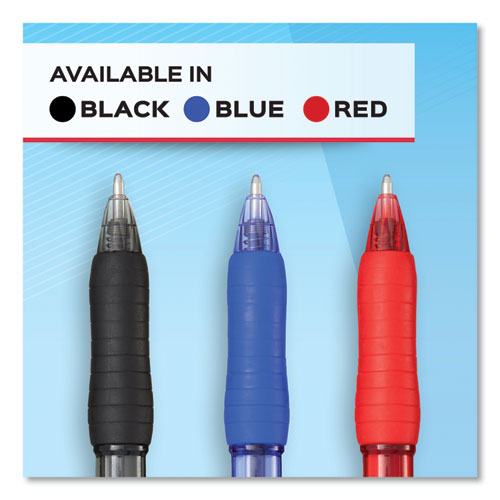 Image of Paper Mate® 2097014 Profile Ballpoint Pen, Retractable, Medium 1 Mm, Assorted Ink And Barrel Colors, 8/pack