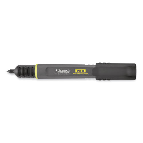 Image of SharpieÂ® Pro Permanent Marker, Fine Bullet Tip, Black, Dozen