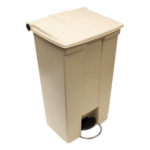 Image of Rubbermaid® Commercial FG614500BEIG Legacy Step-On Receptacle, 18 gal, Polyethylene, Beige