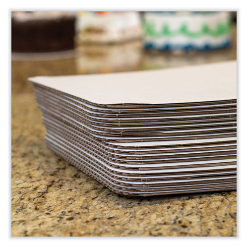 Image of SCT® SCH 1153 Bakery Bright White Cake Pad, Single Wall Pad, 19 x 14, Bright White, Paper, 50/Carton