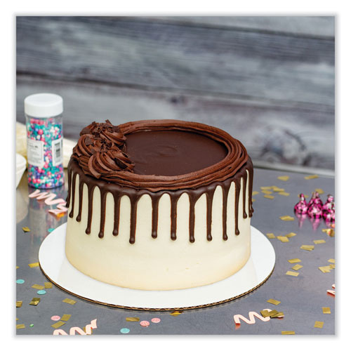 Image of SCT® 11221 Bright White Cake Circles, 12" Diameter, White, Paper, 100/Carton
