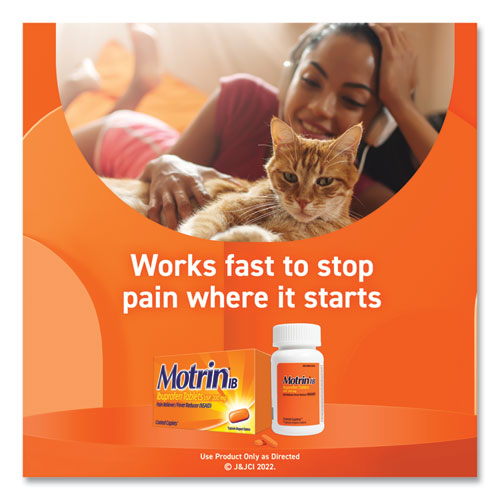 Image of Motrin® IB 48152 Ibuprofen Tablets, Two-Pack, 50 Packs/box