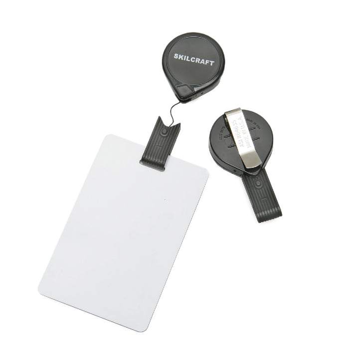 Image of SKILCRAFT® Retractable ID Card Reel, 1 Each