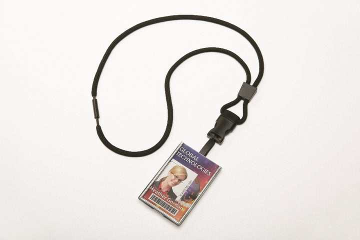 Image of SKILCRAFT® Smart Card Holder, w/Cord Style Lanyard