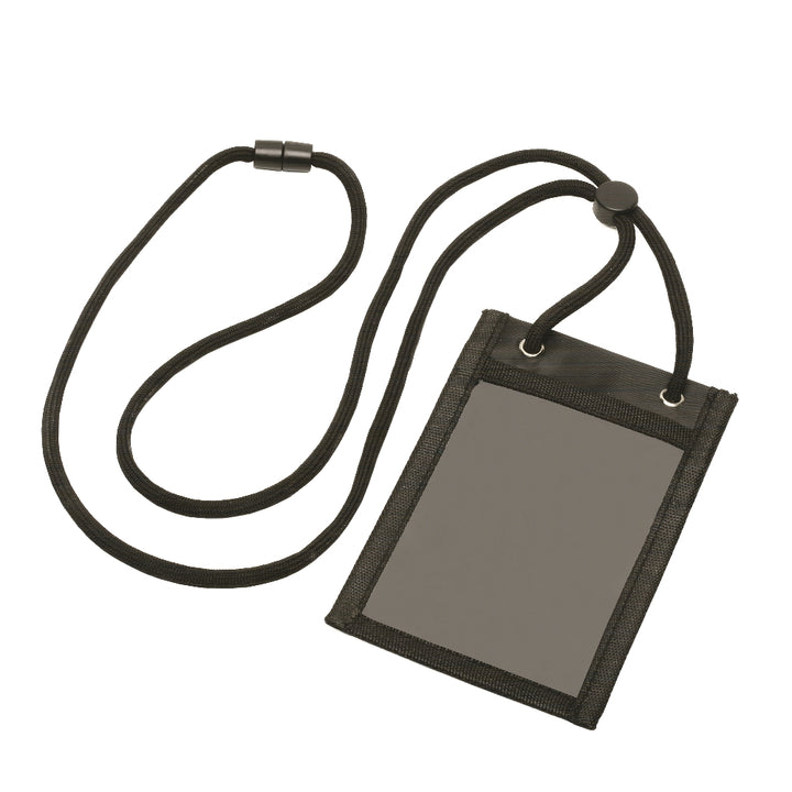 Image of SKILCRAFT® Credential Holder, w/Cord Lanyard, Vertical, 1 Each
