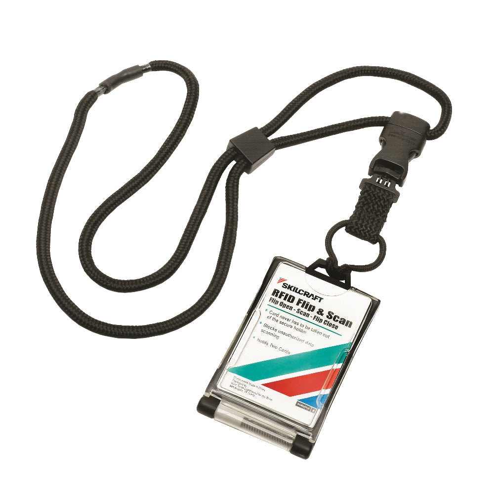 Image of SKILCRAFT® RFID Dual Card Holder, 1 Dozen