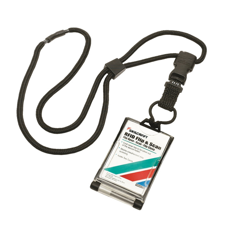 Image of SKILCRAFT® RFID Dual Card Holder, 1 Dozen