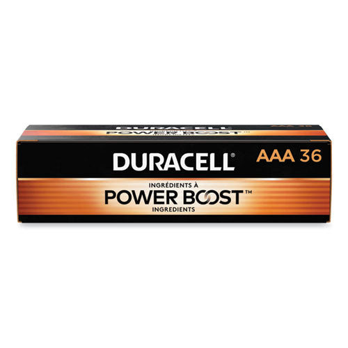 Image of Duracell® MN24P36 Power Boost CopperTop Alkaline AAA Batteries, 36/Pack