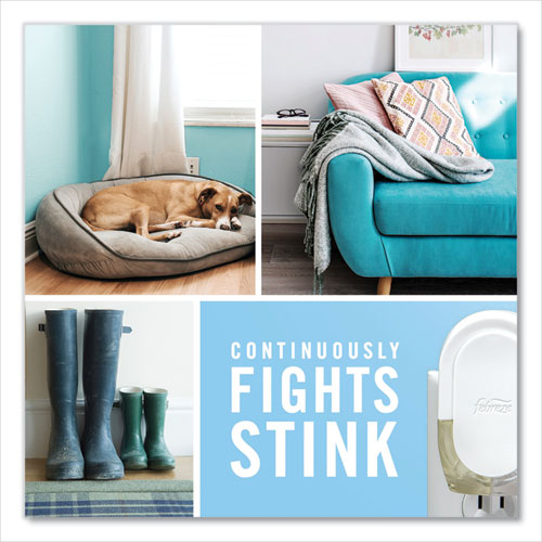 Image of Febreze® 68232 Plug Air Freshener Warmer, 2.5" X 3" X 4", Off White, 4/carton