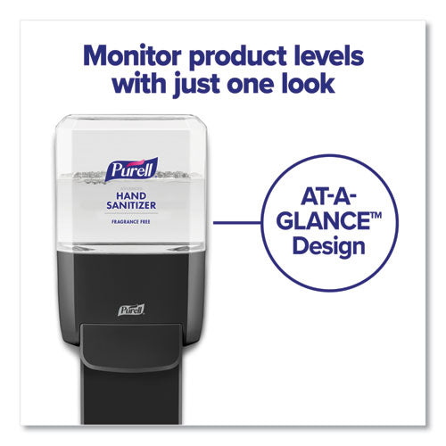 Image of PURELL® 5024-01 Push-Style Hand Sanitizer Dispenser, 1,200 Ml, 5.25 X 8.56 X 12.13, Graphite