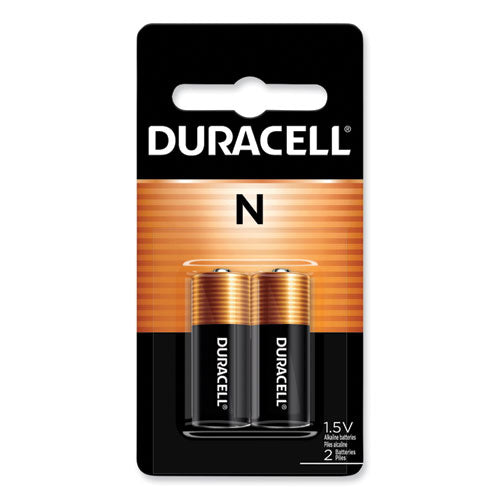 Image of Duracell® MN9100B2PK Specialty Alkaline Battery, N, 1.5 V, 2/pack