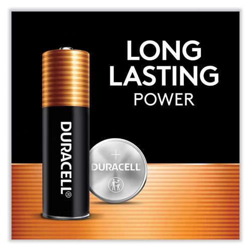 Image of Duracell® DURD377B2PK Button Cell Battery, 376/377, 1.5 V, 2/pack