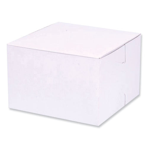 Image of SCT® 1509 Bakery Boxes, Standard, 6 X 6 X 4, White, Paper, 250/carton
