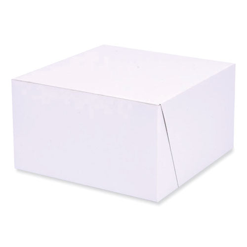 Image of SCT® 1521 Bakery Boxes, Standard, 7 X 7 X 4, White, Paper, 250/carton