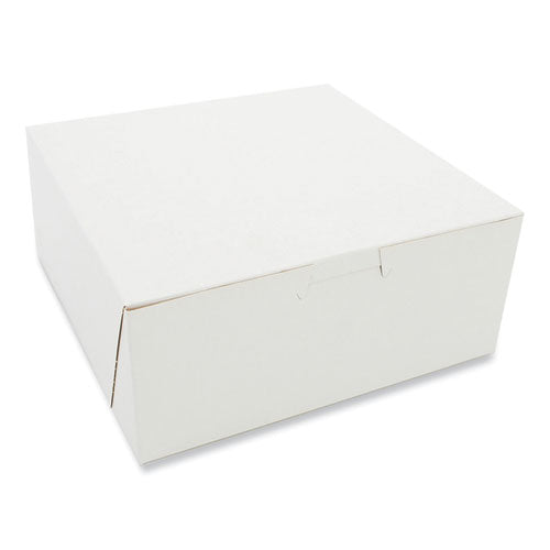 Image of SCT® 1517 Bakery Boxes, Standard, 7 X 7 X 3, White, Paper, 250/carton