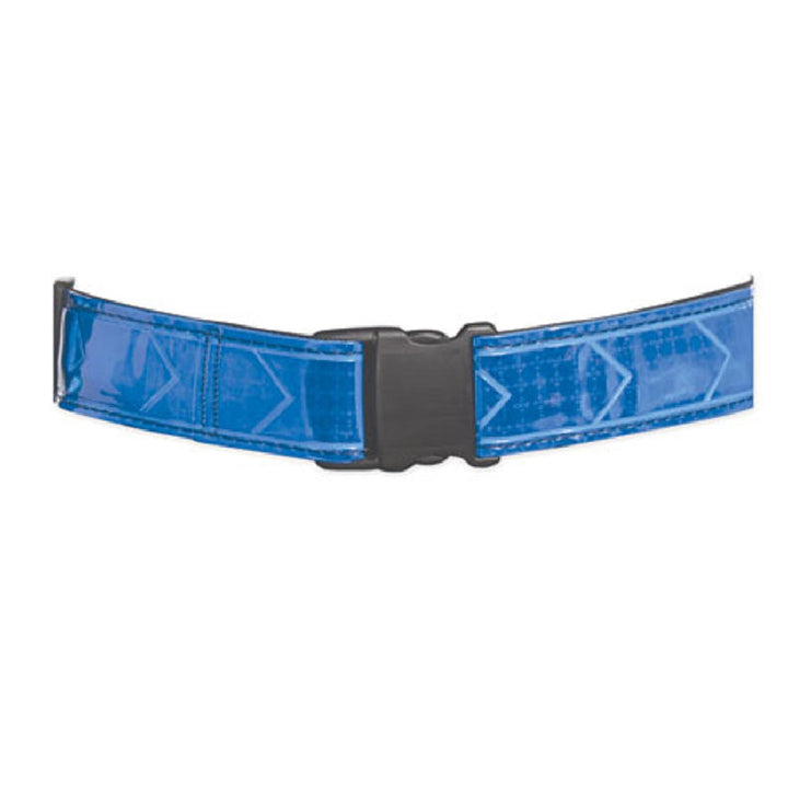 SKILCRAFT® Safety Reflective Belt, 31" To 55", Blue, 1 Each