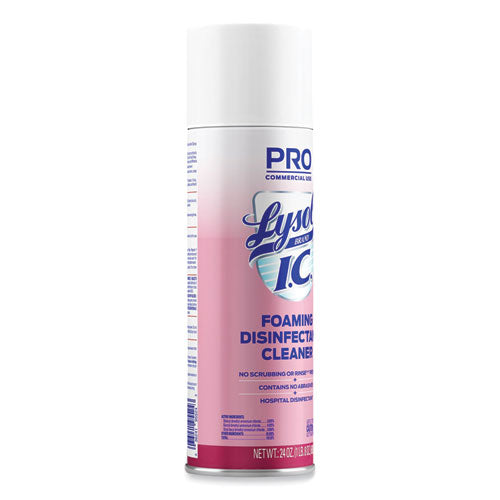 Image of LYSOL® Brand I.C. 36241-95524 Foaming Disinfectant Cleaner, 24 Oz Aerosol Spray, 12/carton