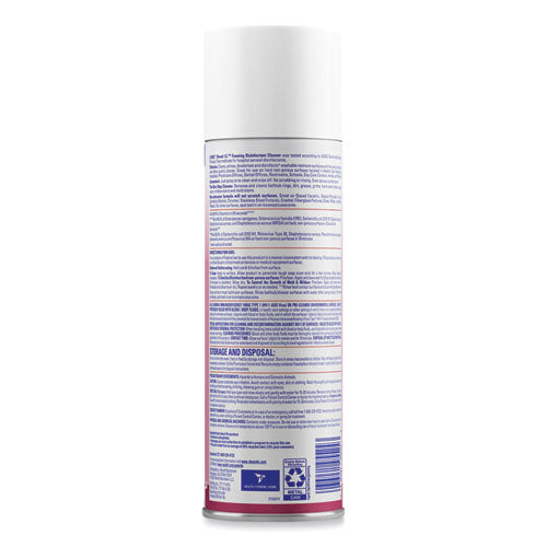 Image of LYSOL® Brand I.C. 36241-95524 Foaming Disinfectant Cleaner, 24 Oz Aerosol Spray, 12/carton