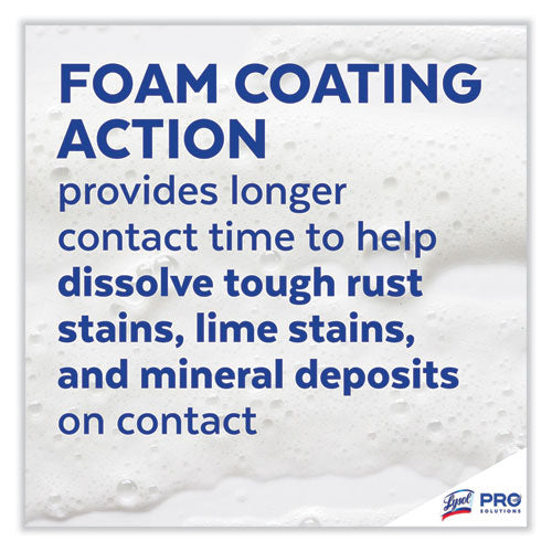 Image of LYSOL® Brand I.C. 36241-95524 Foaming Disinfectant Cleaner, 24 Oz Aerosol Spray, 12/carton