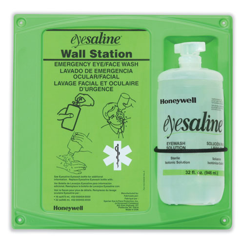 Image of Honeywell 32-000461-0000 Fendall Single Eye Wash Station, 32 oz, 8/Carton