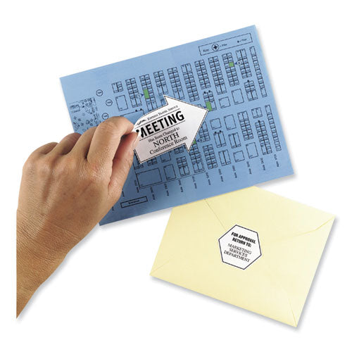 Image of Avery® 06465 Removable Multi-Use Labels, Inkjet/laser Printers, 8.5 X 11, White, 25/pack