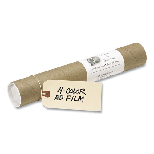 Image of Avery® 12303 Unstrung Shipping Tags, 11.5 pt Stock 3.75 x 1.88, Manila, 1,000/Box