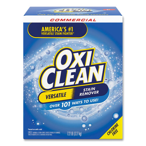 Image of OxiClean 57037-00069 Versatile Stain Remover, Regular Scent, 7.22 Lb Box, 4/carton