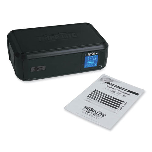 Image of Tripp Lite by Eaton OmniSmart LCD Line-Interactive UPS Tower, 8 Outlets, 650 VA, 480 J