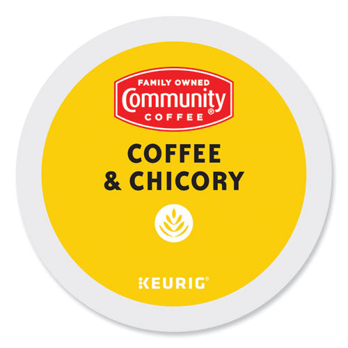 Image of Community Coffee® 5000374326 Coffee and Chicory K-Cups, 24/Box