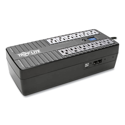 Image of Tripp Lite by Eaton ECO850LCD ECO Series Energy-Saving Standby UPS, 12 Outlets, 850 VA, 420 J