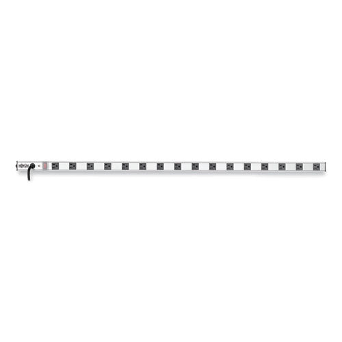Image of Tripp Lite by Eaton Vertical Power Strip, 16 Outlets, 15 ft Cord, Silver