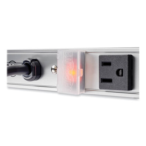 Image of Tripp Lite by Eaton Vertical Power Strip, 16 Outlets, 15 ft Cord, Silver