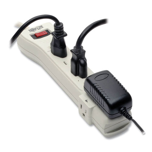 Image of Tripp Lite by Eaton SUPER7 Protect It! Surge Suppressor, 7 AC Outlets, 7 ft Cord, 2,160 J, Light Gray