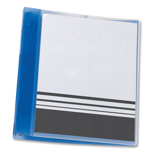 Image of Avery® 17675 Flexible View Binder With Round Rings, 3 Rings, 1" Capacity, 11 X 8.5, Blue