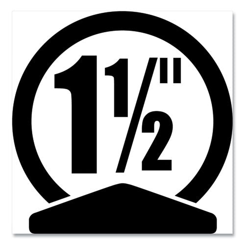Image of Avery® 17637 Flexi-View Binder With Round Rings, 3 Rings, 1.5" Capacity, 11 X 8.5, Black