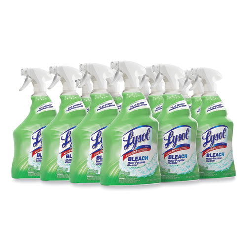 Image of LYSOL® Brand 19200-78914 Multi-Purpose Cleaner With Bleach, 32 Oz Spray Bottle, 12/carton