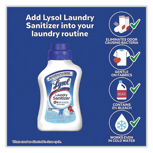 Image of LYSOL® Brand 19200-95872 Laundry Sanitizer, Liquid, Crisp Linen, 90 Oz